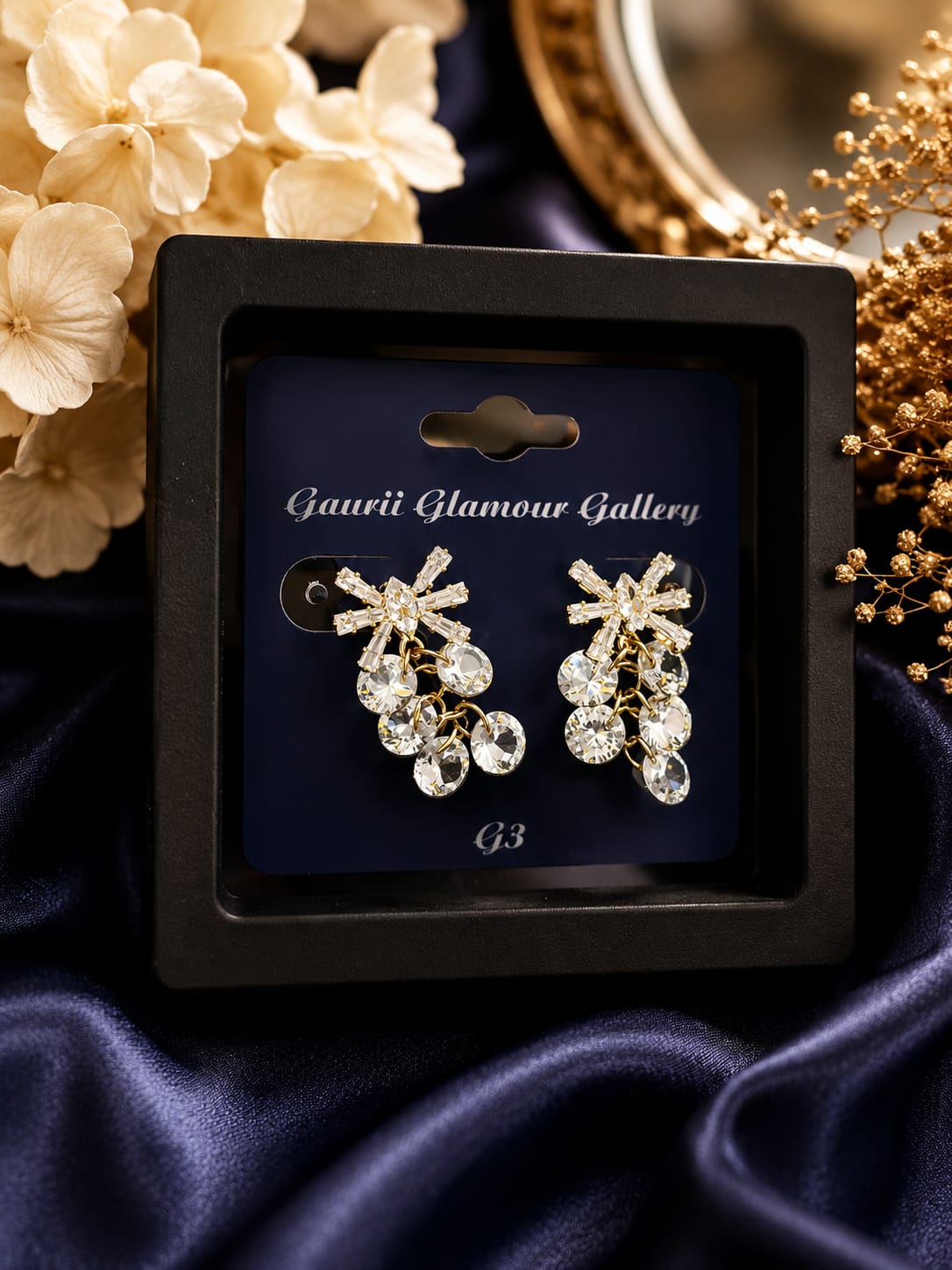 Crystal Drop Earrings