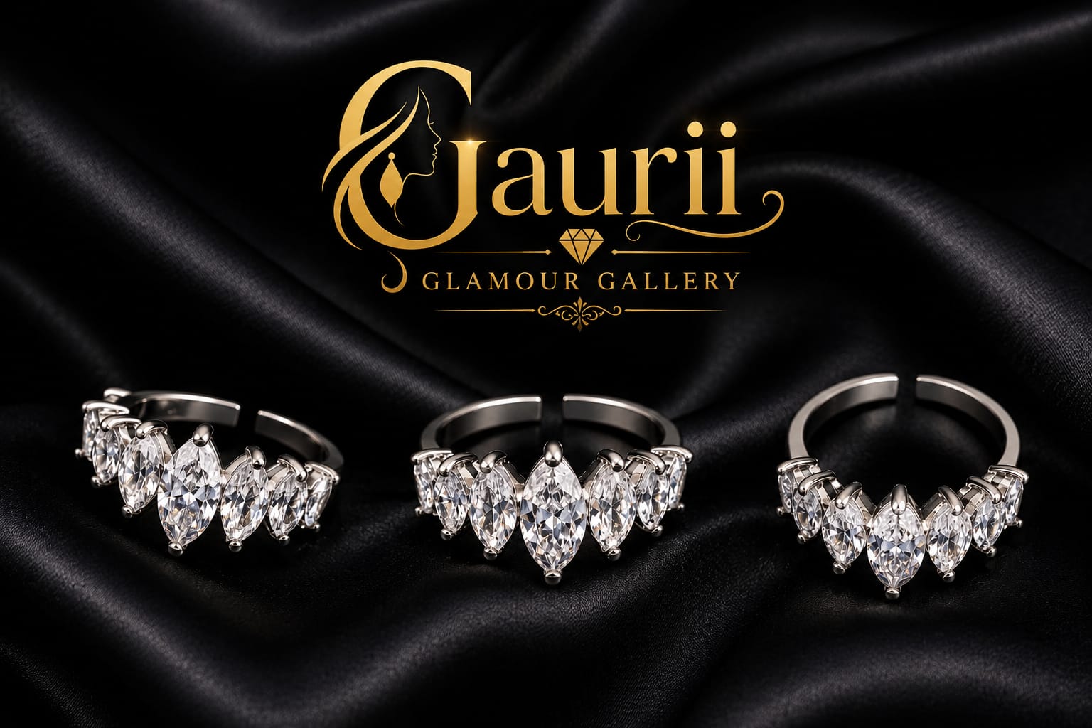 Crystal Crown Ring