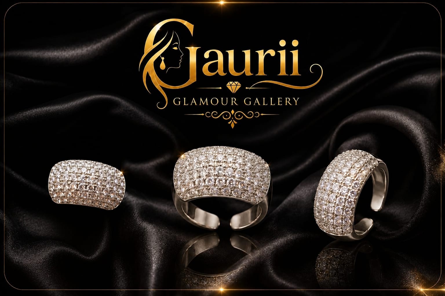 Classic AD Sparkle Ring